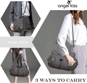 img 1 attached to 👜 Angel Kiss AK19244 3Z Women's Handbags Shoulder Bag: Wallets and Hobo Bags