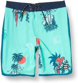 img 4 attached to Billabong Boys 73 Boardshort Aqua Boys' Clothing