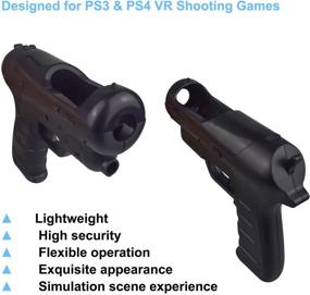 img 3 attached to 🎮 Tohilkel Wireless Controller Shooting Aid: Enhance Precision for PS3/PS4/ VR Games (2-Pack)