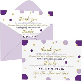 img 4 attached to Purple Envelopes Stationery Dazzling Abstract