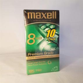 img 3 attached to 📼 Maxell Standard Grade T-160 VHS Videotapes 10-Pack – Superior Quality and Value for VHS Video Recording