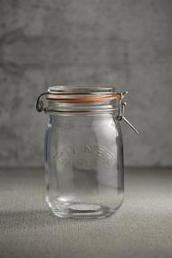 img 3 attached to 🍯 Kilner Round Clip Top Jar - 34 oz (1 L) - Versatile Storage Solution