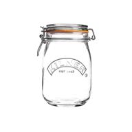 🍯 kilner round clip top jar - 34 oz (1 l) - versatile storage solution логотип