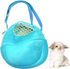 img 3 attached to 🐾 BeSimple Portable Pet Hamsters Carrier Bag: Outgoing Travel Backpack with Shoulder Strap for Hedgehog, Sugar Glider, Chinchilla, Guinea Pig, Squirrel