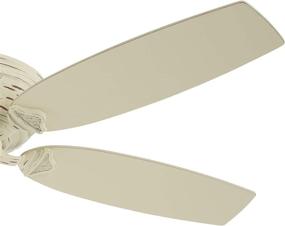 img 1 attached to Minka-Aire F659-PBL Classica 54 Inch Ceiling Fan with Pull Chain in Provencial Blanc Finish - Optimize Your Space