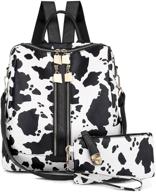 🎒 versatile multipurpose rucksack: shoulder bag, handbag, wallet & fashion backpack for women logo