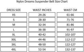 img 1 attached to Nylon Dreams NDL12 Womens Suspender