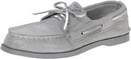 🚣 boys' sperry authentic slip boat shoe: optimized design for style and comfort logo