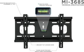 img 2 attached to Mount Tilting Low Profile Certified Capacity