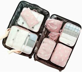 img 3 attached to 🧳 EVEK Packing Organizers: Ultimate Travel Suitcase Accessories for Efficient Packing