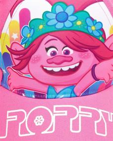 img 3 attached to 🧢 DreamWorks Trolls Poppy Girls Baseball Cap: Trendy 2 Piece Design for Ages 4-7