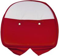 🪑 enhance comfort: new complete tractor 1110-1701 seat cushion compatible with ford/new holland 8n 9n 2n t295rw19, red logo