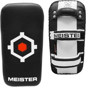 img 1 attached to 🥊 Meister XP2 Pro Thai Pads – Premium X-Thick Cowhide Leather for Kickboxing & MMA