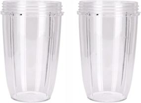 img 4 attached to 🥤 Preferred Parts NutriBullet Replacement Cups (Tall - 24-Ounce) - Pack of 2