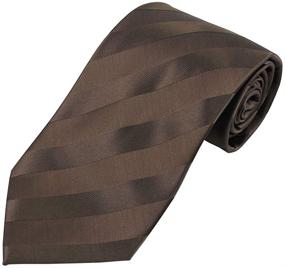 img 1 attached to 👔 Stylish Jacob Alexander Solid Color Stripe Boys' Necktie Accessories
