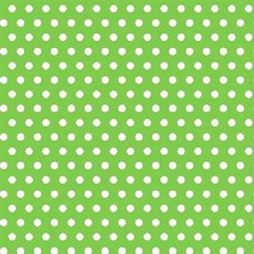 img 3 attached to 🎁 Vibrant Kiwi Green Polka Dot Jumbo Gift Wrap: Perfect for Celebrations!