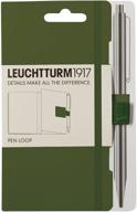 leuchtturm1917 самоклеящаяся петля для ручек эластичный держатель для ручек (армейский) логотип