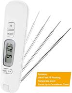 🌡️ regetek digital meat thermometer: instant read for cooking, grilling, bbq, and more! logo