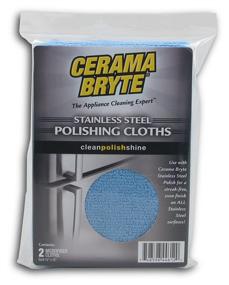 img 1 attached to 🧽 Cerama Bryte Stainless Steel Polishing Cloths: Superior Cleaning for a Gleaming Finish