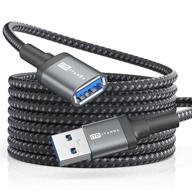 🔌 10ft usb 3.0 extension cable by itd itanda - type a male to female, 5gbps data transfer for keyboard, mouse, playstation, xbox, flash drive, printer, camera, and more logo