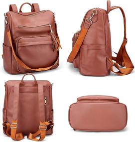 img 1 attached to 👜 Oyifan Designer Shoulder Women's Handbags & Wallets - Convertible Backpack
