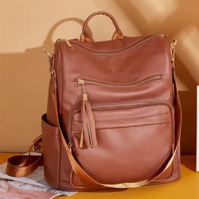 img 3 attached to 👜 Oyifan Designer Shoulder Women's Handbags & Wallets - Convertible Backpack