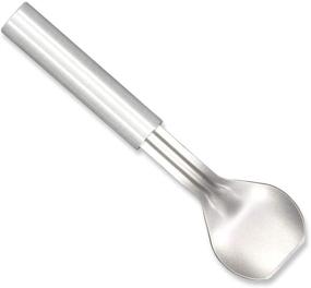 img 4 attached to 🍦 9-1/4 Inch Rada Cutlery Ice Cream Scoop - Stainless Steel, Brushed Aluminum Handle, Made in USA, Silver