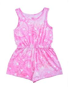 img 1 attached to Disney Minnie 2 Pack Sleeveless Romper Girls' Clothing