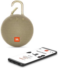 img 1 attached to JBL JBLCLIP3SAND - Портативная водонепроницаемая беспроводная колонка с Bluetooth в песочном исполнении (восстановленная)