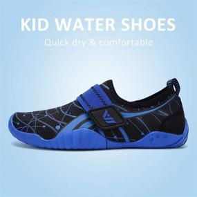 img 1 attached to 👟 Легкие детские водные туфли CIOR - аква пляжные кроссовки для мальчиков и девочек (малыш/младенец/школьник)