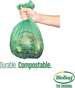 img 2 attached to BioBag Compostable ASTMD6400 Certified Biodegradable Household Supplies and Paper & Plastic