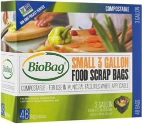 img 4 attached to BioBag Compostable ASTMD6400 Certified Biodegradable Household Supplies and Paper & Plastic
