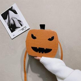 img 1 attached to Crossbody Halloween Pumpkin Shoulder Purses Women's Handbags & Wallets for Shoulder Bags