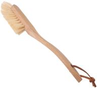 redecker tampico fiber dish brush - 10.375 inches - oiled beechwood handle logo