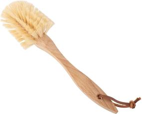 img 3 attached to Redecker Tampico Fiber Dish Brush - 10.375 Inches - Oiled Beechwood Handle