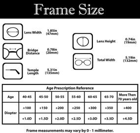 img 2 attached to 👓 DOUBLETAKE Slim Pocket Reading Glasses - Set of 2 Pairs with Pen Clip Case