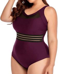 img 1 attached to 👙 Stylish Vintage Women's Swimsuits: Daci Bathing Clothing for Fashionable Women