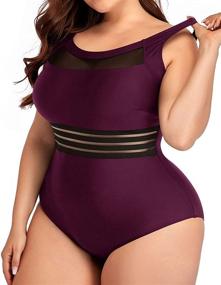img 2 attached to 👙 Stylish Vintage Women's Swimsuits: Daci Bathing Clothing for Fashionable Women