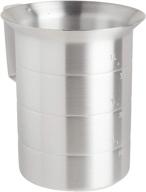 winco aluminum winware measure 4 📐 quart: precision and durability for accurate measurements logo