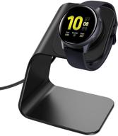 высококачественная зарядная станция cavn для galaxy watch active 2/3/4 - удобное зарядное устройство для часов samsung логотип