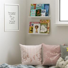 img 3 attached to Полки-витрина для книг и картин "Wallniture Floating Shelves