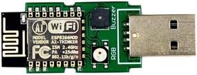 img 4 attached to MakerFocus ESP8266 WiFi детектор отключения Deauth V3 со звуковым сигнализатором, RGB светодиодом и памятью 4 МБ - предзагруженное ESP8266 ESP12N внутри - стартовый комплект USB LED NodeMCU Wi-Fi Deauther DSTIKE