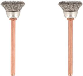 img 4 attached to 🔧 Dremel 531 02 Stainless Steel Brushes: Versatile Tools for Cleaning and Polishing