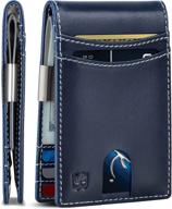 serman brands blocking minimalist navigator: sleek wallets, card cases & money organizers for men logo