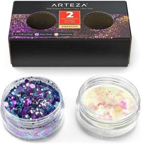 img 4 attached to ✨ ARTEZA Multi Purpose Chunky Holographic Glitter: A Shimmering Wonder for All Craft Projects!