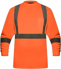 img 2 attached to High Visibility Fluorescent Safety T Shirt Occupational Health & Safety Products in Personal Protective Equipment