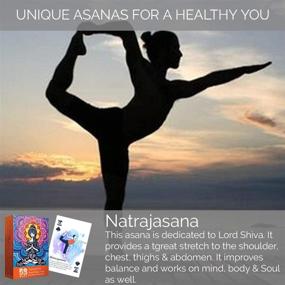 img 3 attached to 🧘 52 Mindful Yogasanas for Mind, Body and Soul: Informative Playing Cards with DIY Yoga Poses for Home, Office, and Schools