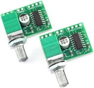 🔊 dgzzi 2pcs супер мини pam8403 dc 5v 2 канала usb цифровой аудио усилитель платы модуль 2 3w управление громкостью с потенциометром переключатель логотип