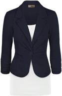 👩 stylish women's casual office blazer jacket - perfect for suiting & blazers logo