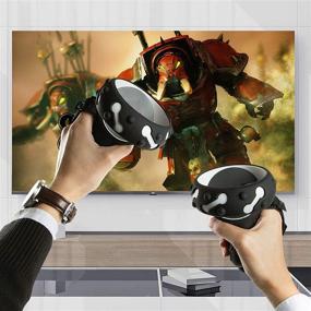 img 2 attached to 🎮 Enhance Your Oculus Quest 2 Experience with (1 Pair) Orzero Silicone Controller Cover - Black